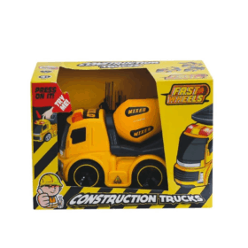 Çocuk ER-240 Fast Wheels İnşaat Araçları Mikser Kamyon -Erdem Oyuncak