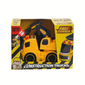 Çocuk ER-241 Fast Wheels İnşaat Araçları Kepçeli Kamyon -Erdem Oyuncak