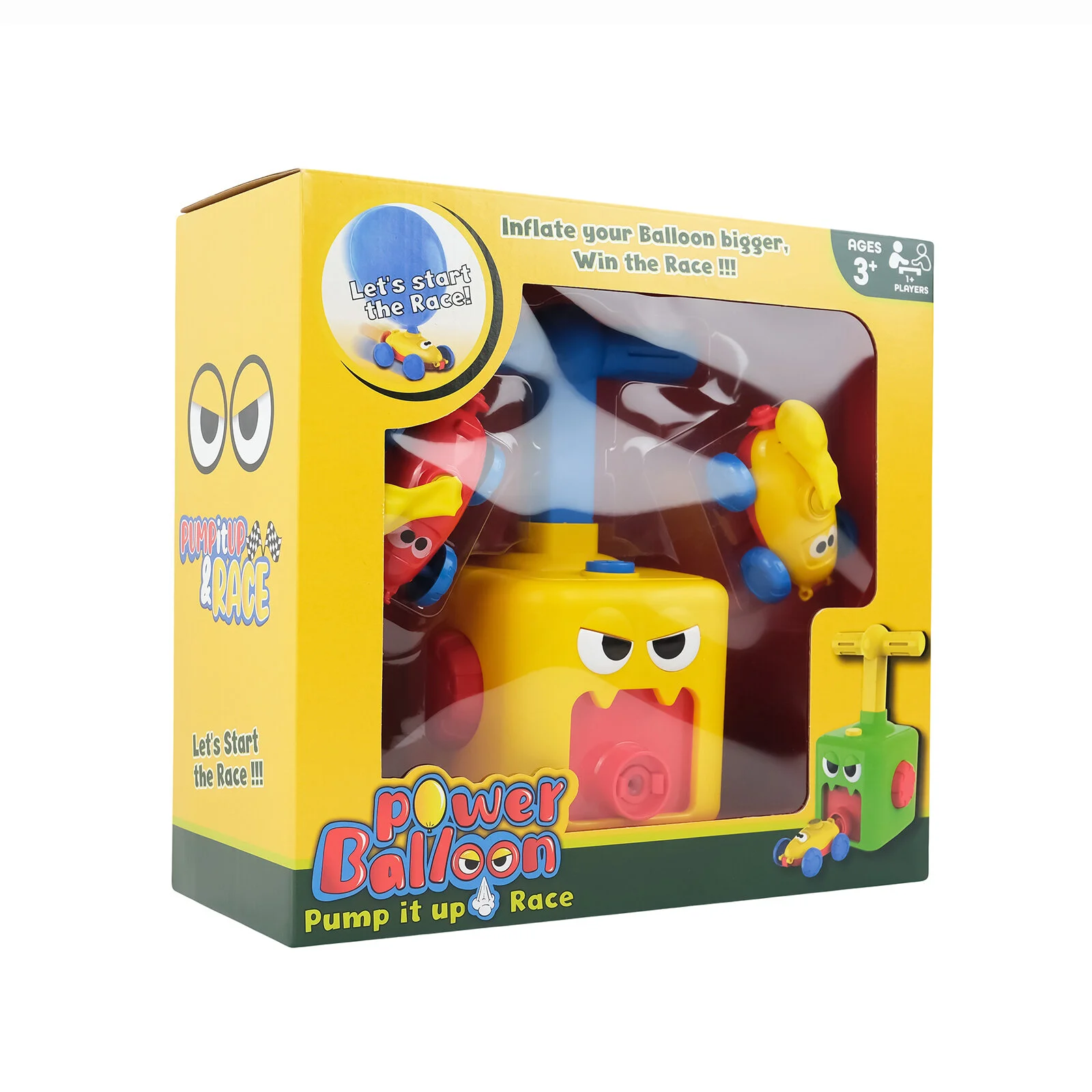 Çocuk Erdem Power Pompalı Balon Şişiren Fırlatıcılı Araba ER-410 - Görsel 2