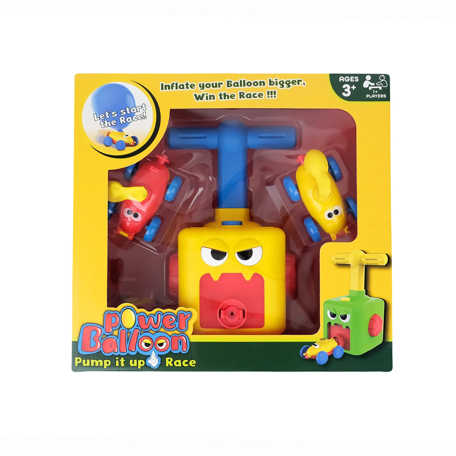 Çocuk Erdem Power Pompalı Balon Şişiren Fırlatıcılı Araba ER-410 - Görsel 3