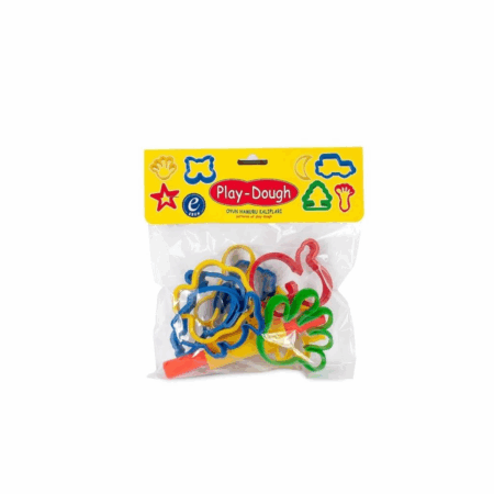 Çocuk ERN-015 Poşetli Oyun Hamuru Kalıplar Büyük Şekiller - Eren Eğitici Oyuncak