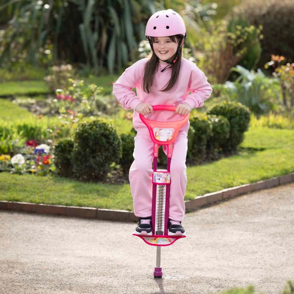 Evo Işıklı Unicorn Desenli Pogo Stick - Görsel 4