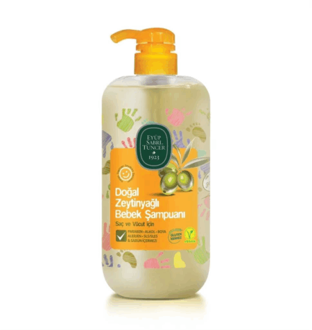 Çocuk Eyüp Sabri Tuncer Doğal Zeytinyağlı Bebek Şampuanı 600ml