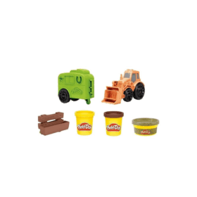 Çocuk F1012 Play-Doh Çalışkan Traktör ve Römork