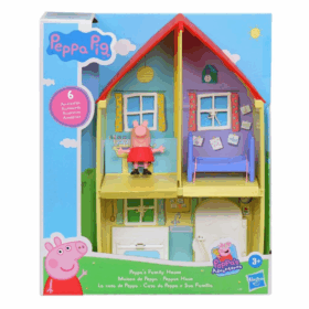 Peppa Pig Aile Evi Oyun Seti Çocuklar İçin Eğitici ve Aile Odaklı Oyun