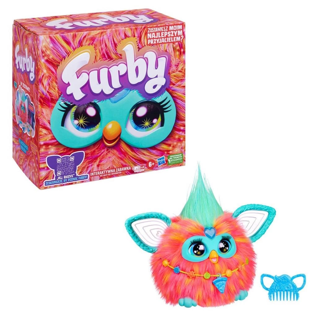 Çocuk F6744 Furby Mercan İnteraktif Peluş