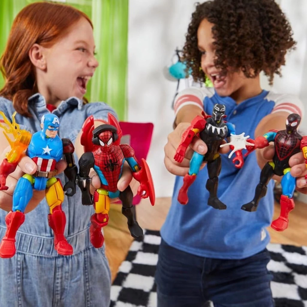 Eğitici Çocuk F9205 Spider-Man MixMashers Figür - Görsel 4