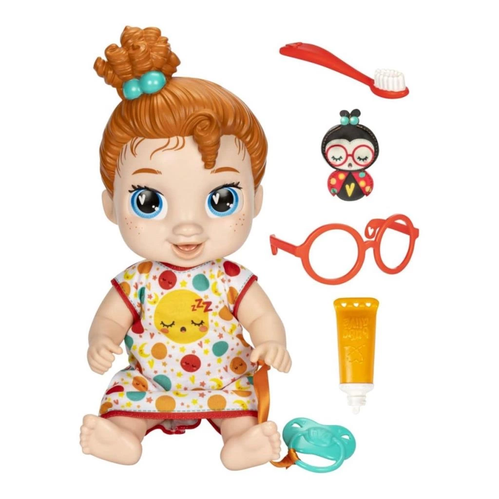 F9965 Baby Alive Uykucu Bebeğim Kırmızı Saçlı Dottie Doodle +3 yaş - Görsel 2