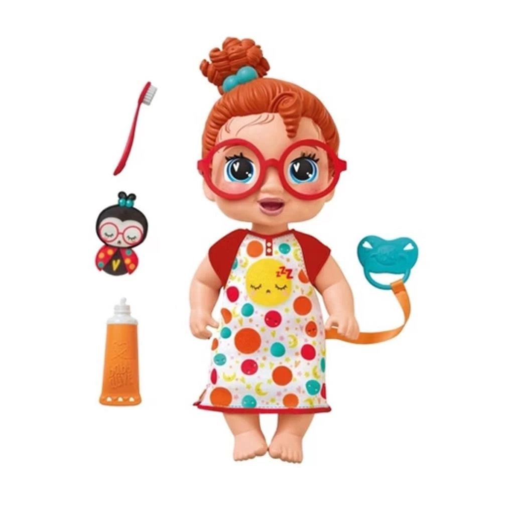 F9965 Baby Alive Uykucu Bebeğim Kırmızı Saçlı Dottie Doodle +3 yaş - Görsel 3
