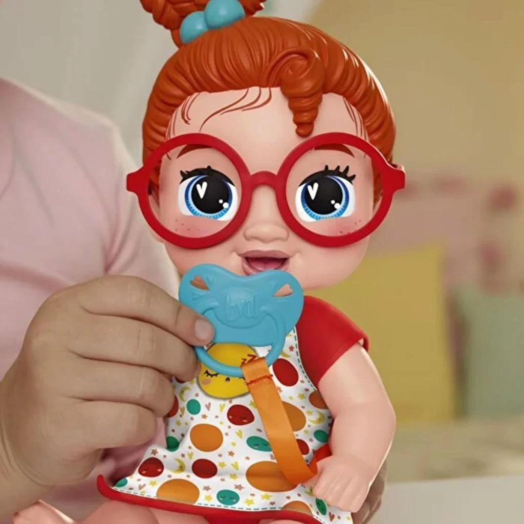 F9965 Baby Alive Uykucu Bebeğim Kırmızı Saçlı Dottie Doodle +3 yaş - Görsel 4