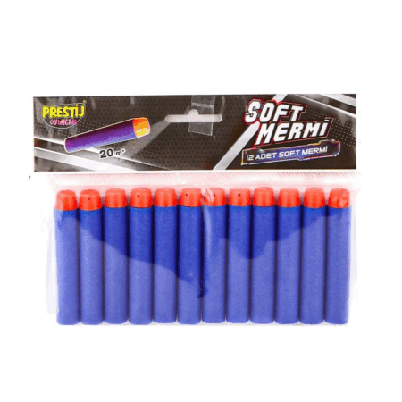 Yedek Yumuşak Dart Mermisi Prestij Oyuncak Güvenli Kullanım