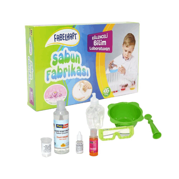 Çocuk FabelHaft Sabun Fabrikası Eğlenceli Bilim Laboratuvarı