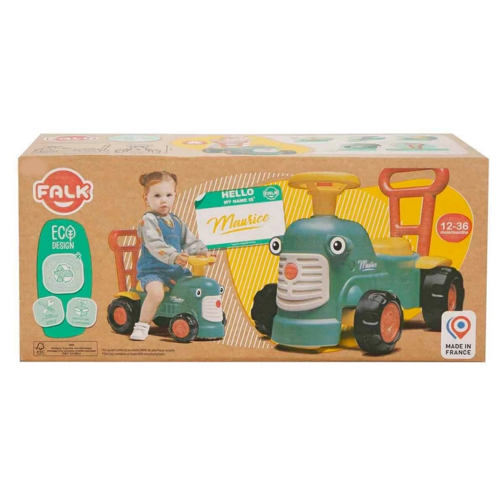 Yeşil Traktör ile Eğlenceli Macera! Çocukların Denge ve Koordinasyonunu Geliştiren Bingit Oyuncak - Görsel 4