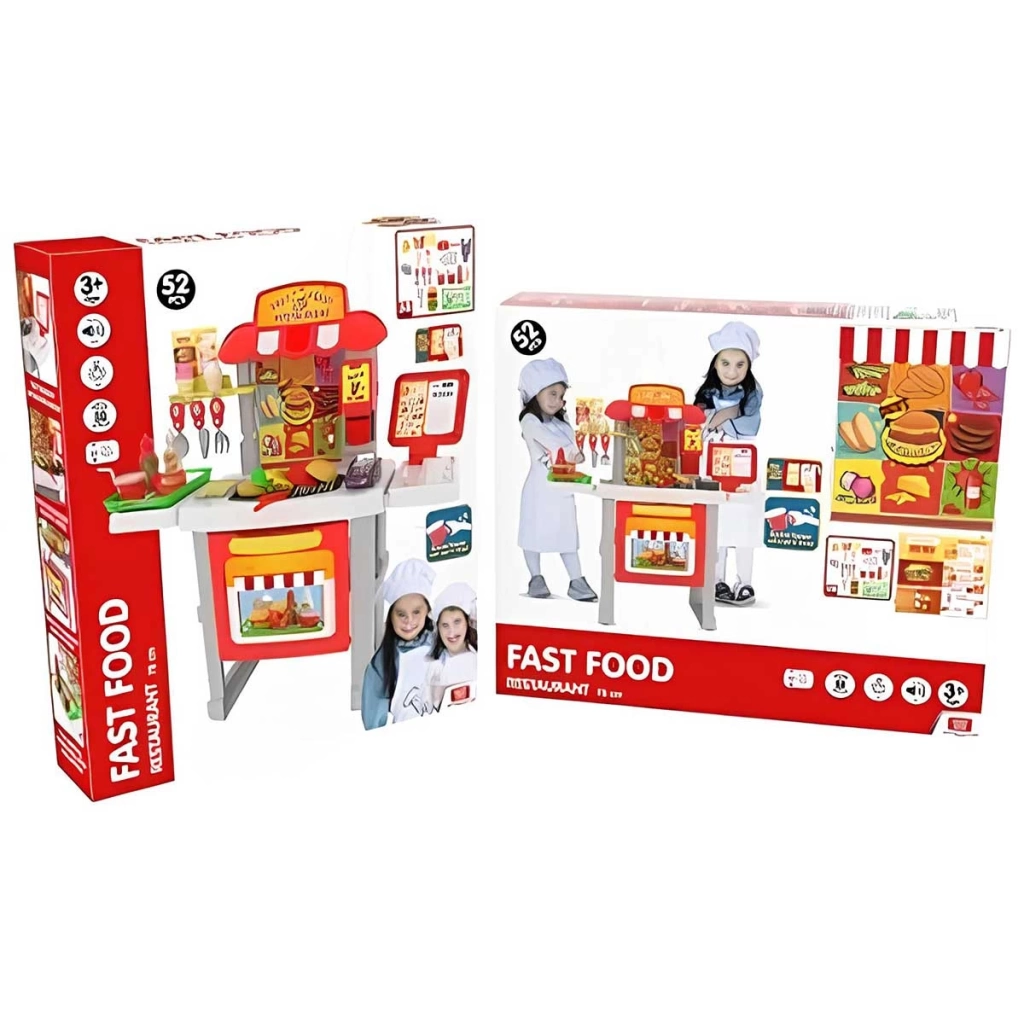 Çocuk FastFoodRestorantSeti - Görsel 3