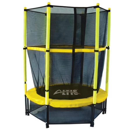 Çocuk Eğitici Oyuncak Fileli Korumalı Trambolin