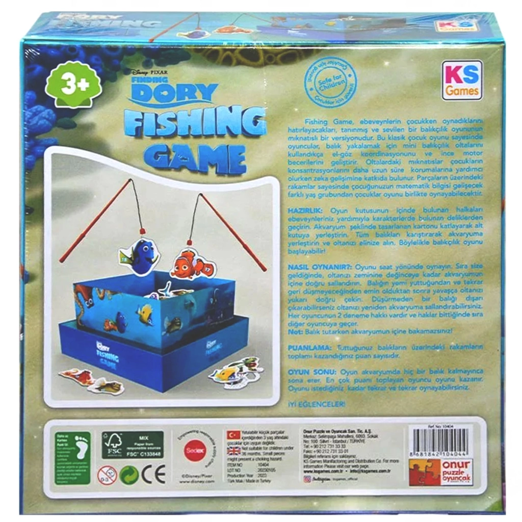 Çocuk Finding Dory-Fishing Game Balık Avlama Oyunu - Görsel 2