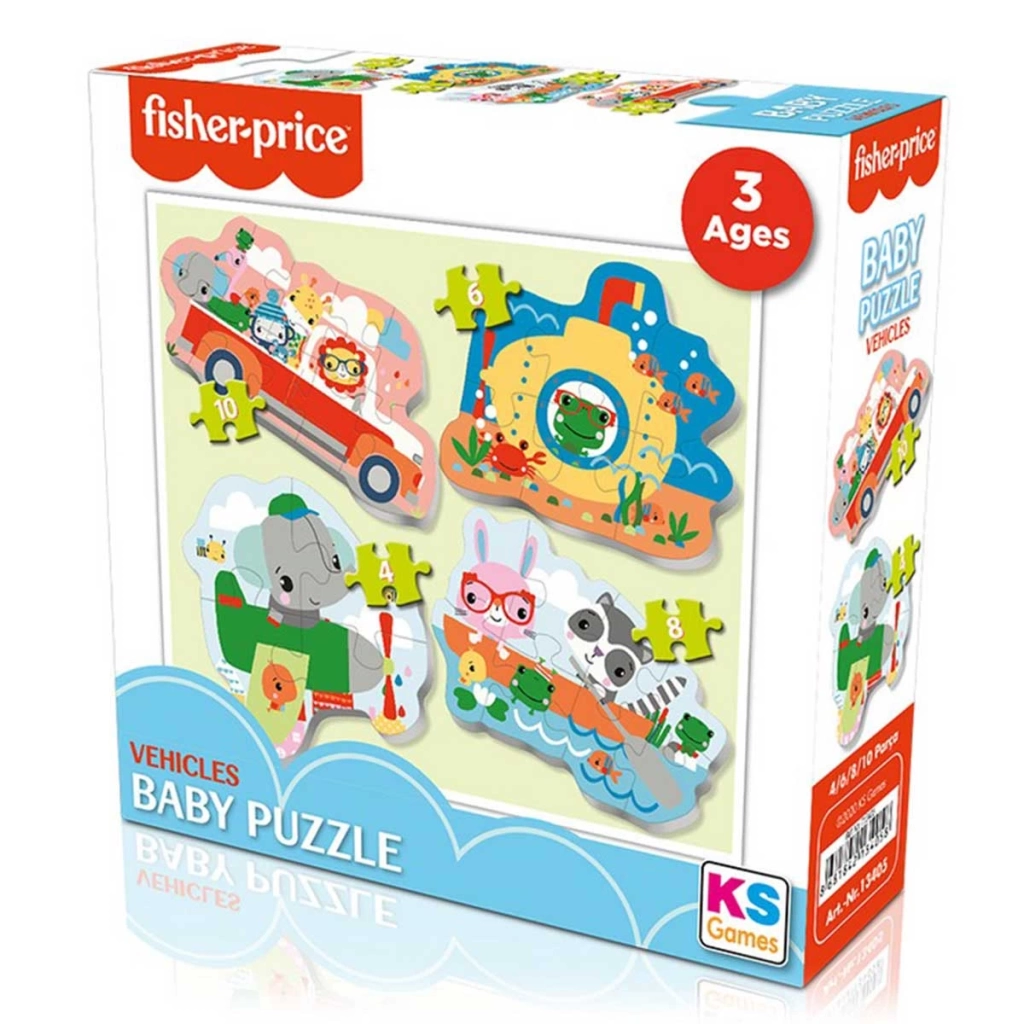 Fisher-Price Baby Puzzle Vehicles