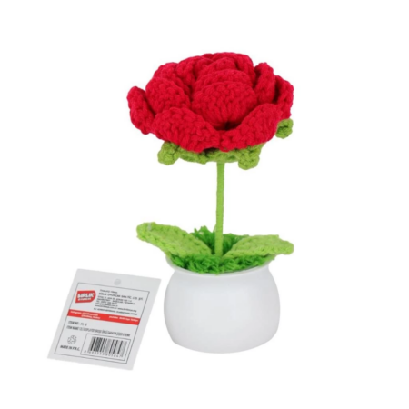 Kroşe Örgü Şakayık Çiçek ile El Sanatlarına Yatkınlık ve Estetik Algı Gelişimi