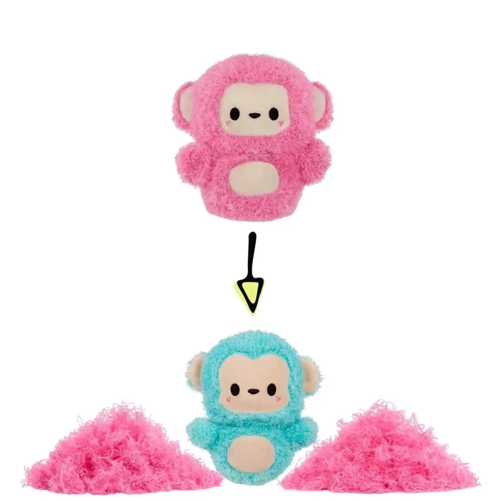 Çocuk Fluffie Stuffiez Küçük Peluş Maymun - Görsel 2