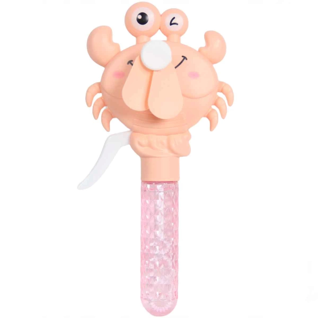 Fun Bubble Fan Yengeç Figürlü Köpük Baloncuk ve Mekanik Pervane - Görsel 2