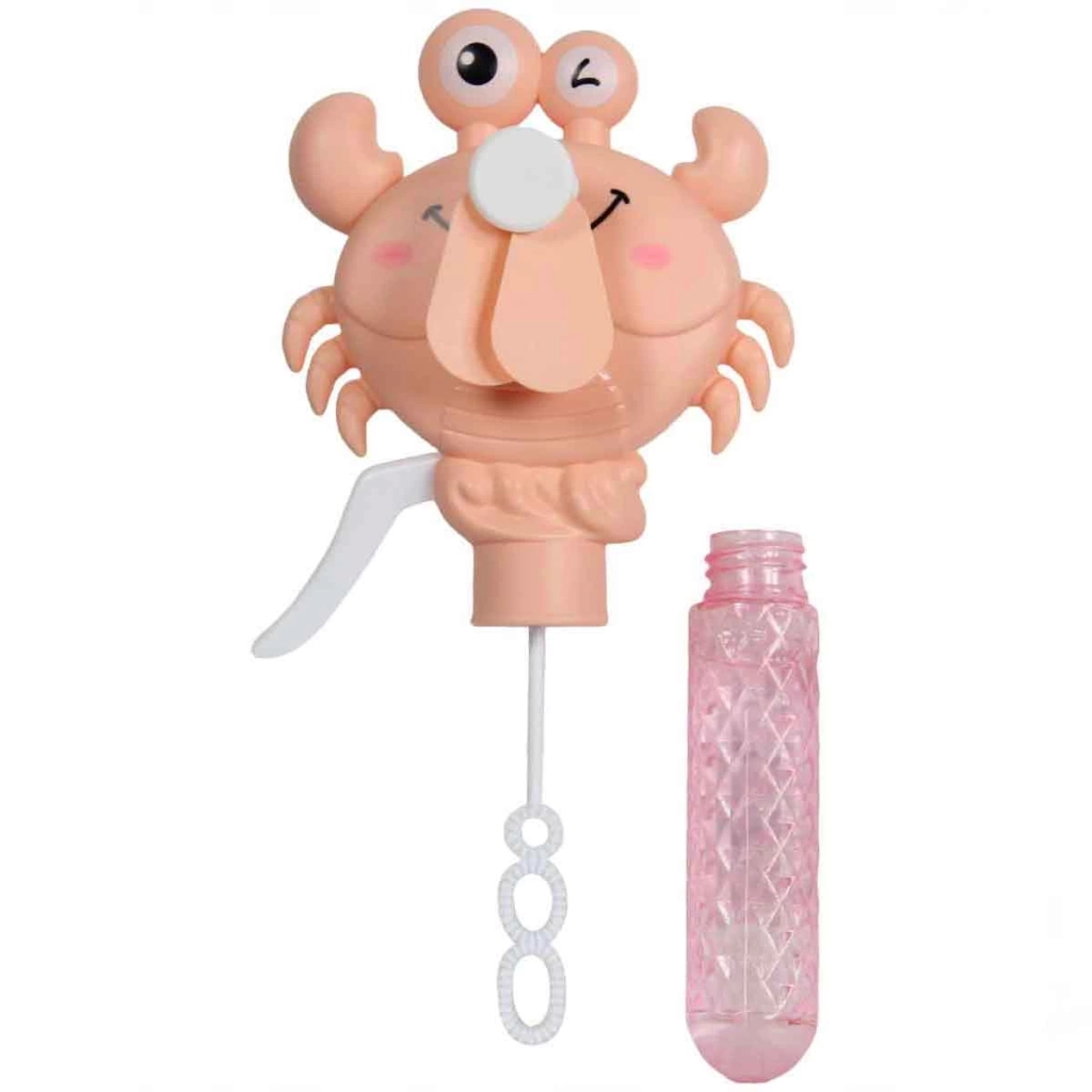 Fun Bubble Fan Yengeç Figürlü Köpük Baloncuk ve Mekanik Pervane - Görsel 5