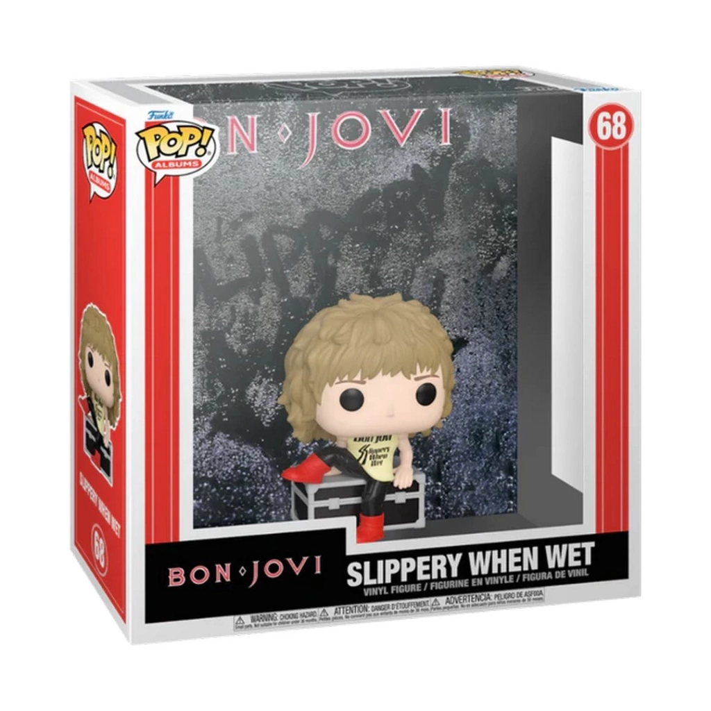 Eğitici Çocuk Gelişim Funko POP Albums: Bon Jovi - Slippery When Wet - Görsel 2
