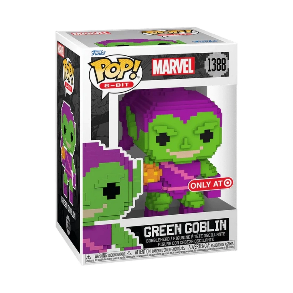 Funko POP Marvel 8 Bit Green Goblin Special Edition Koleksiyonluk Figür - Görsel 2