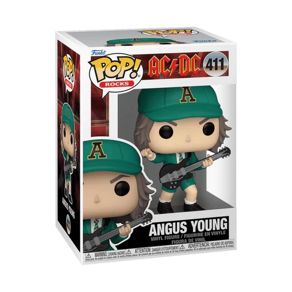 Eğitici Çocuk Gelişim Funko POP Rocks: AC/DC - Angus Young in Green Outfit - Görsel 2