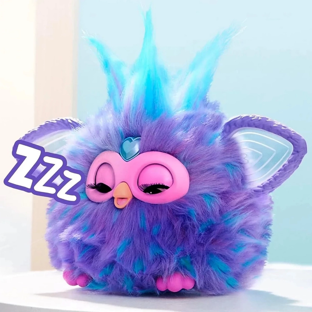 Çocuk Furby Mor İnterakti̇f Peluş F6743 - Görsel 3