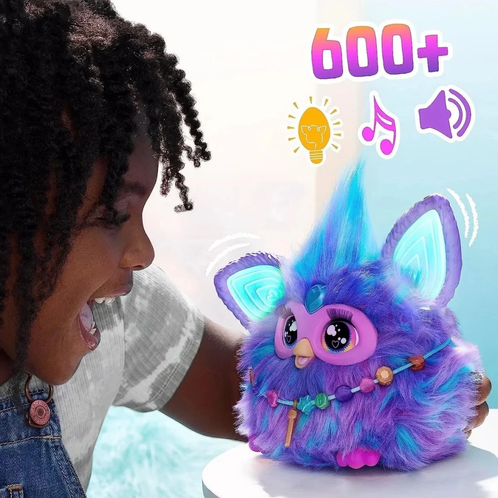 Çocuk Furby Mor İnterakti̇f Peluş F6743 - Görsel 5