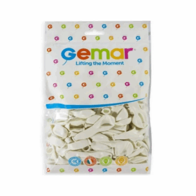 Çocuk G-90-01 Balon Beyaz 100 Adet -Dinamik Oyuncak