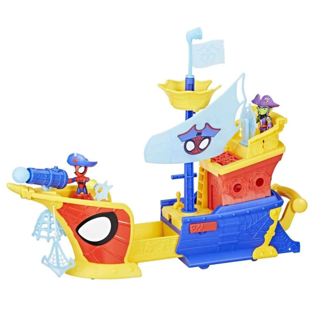 Eğitici Oyuncak G0666 Spidey ve İnanılmaz Arkadaşları Webs Ahoy Bubble Ship +3 yaş - Görsel 2