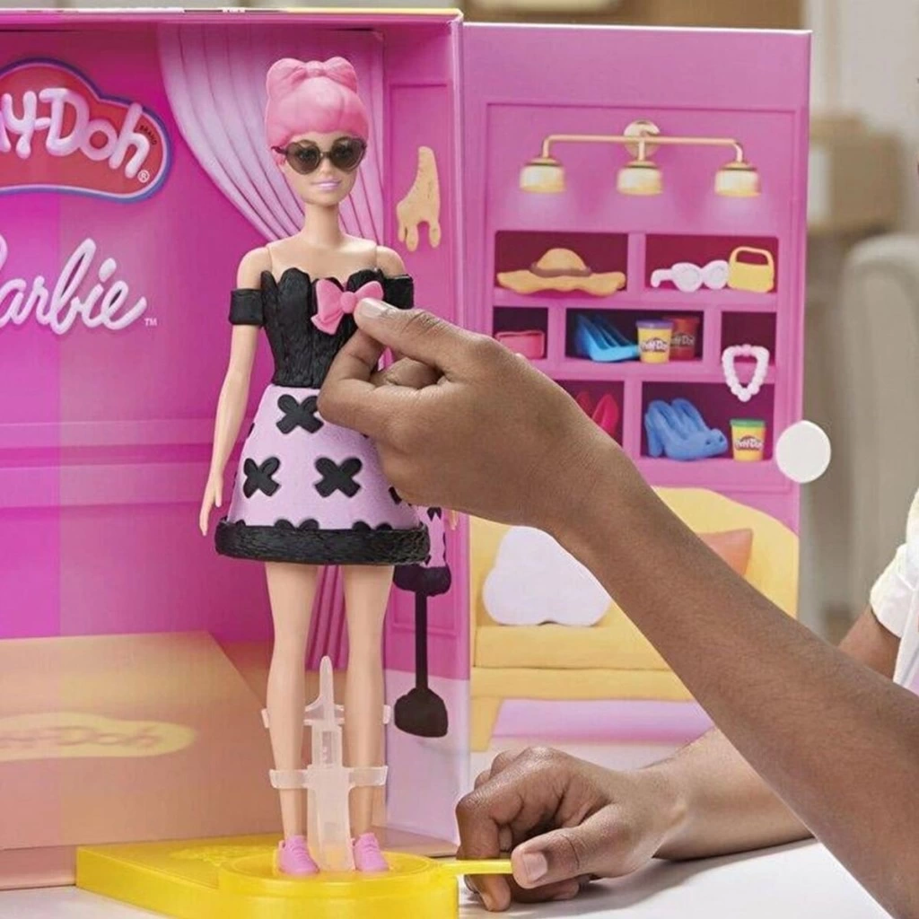 Eğitici Oyuncak G1356 Play-Doh Barbie Designer Fashion Show - Tasarım Moda Show +3 yaş - Görsel 5