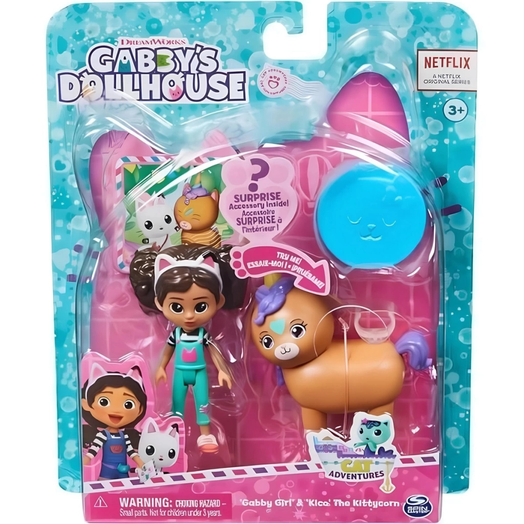 Çocuk Gabby's Doll House Cat Tivity Figür Seti - Görsel 2
