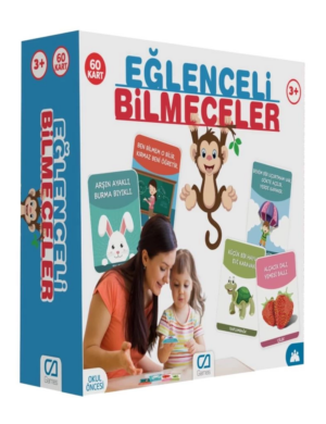 Eğitici Oyuncak Games Eğlenceli Bilmeceler 60 Kart 5103