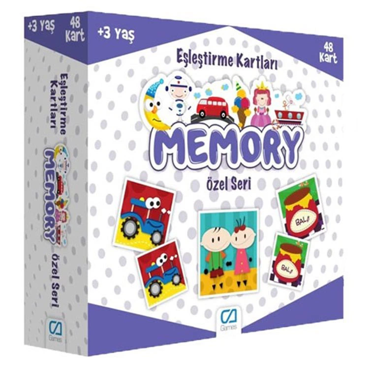 Games Memory Eşleştirme Kartları Özel Seri 48 Kart 5039 - Görsel 2