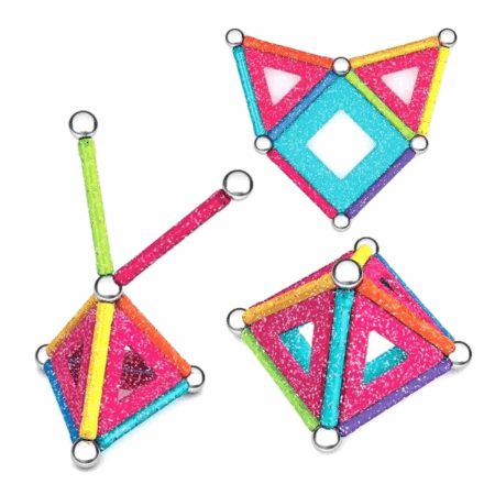 Çocuk Geomag Glitter Manyetik Zeka Oyunu 22 Parça