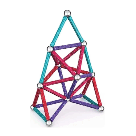 Çocuk Geomag Glitter Manyetik Zeka Oyunu 60 Parça