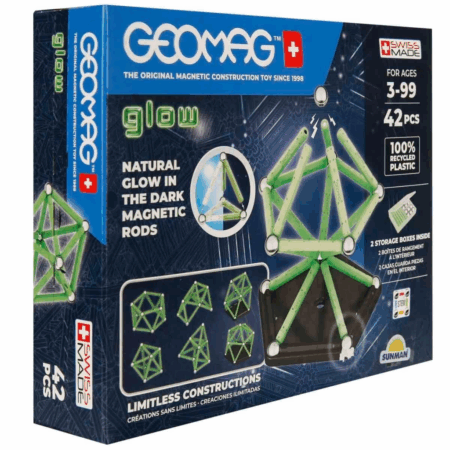 Çocuk Geomag Glow Manyetik Zeka Oyunu 42 Parça S02000329