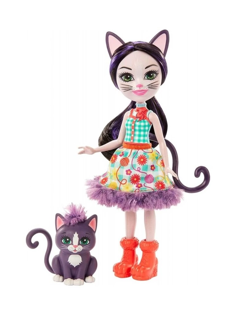 Eğitici Çocuk GJX40 Enchantimals Ciesta Cat ve Climber - Görsel 2