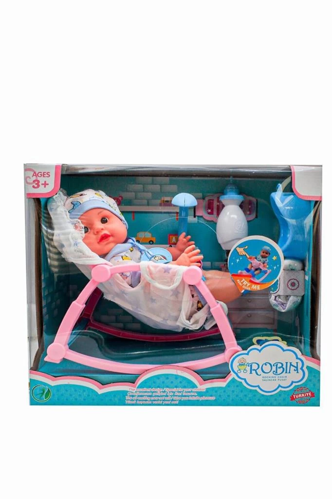 Global Robin Pusetli Konuşan Bebek GL100972 - Görsel 3