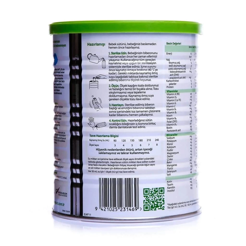 Çocuk Golden Goat 1 Keçi Sütlü Bebek Sütü 0-6 Ay 400 Gr - Görsel 2