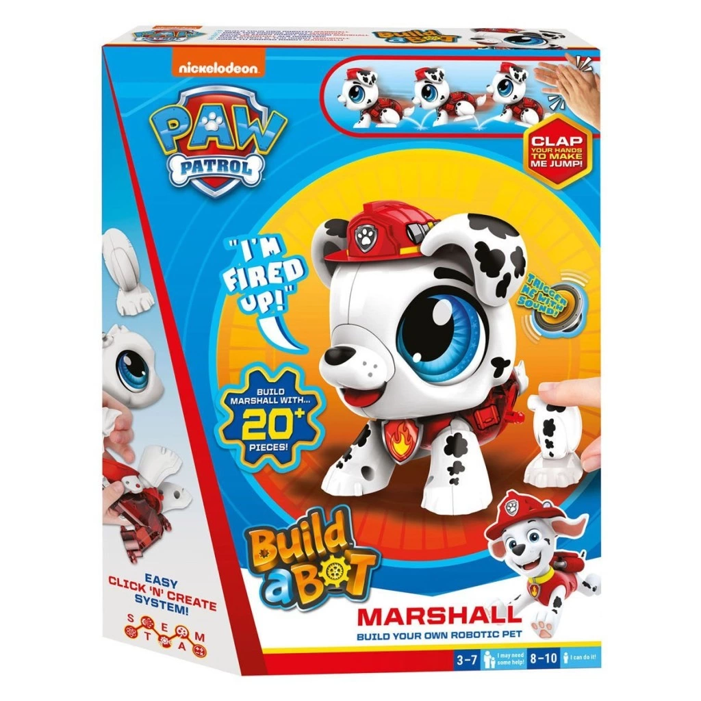 Eğitici Oyuncak GOLİ 924554 Build a Bot - Paw Patrol - Marshall - Görsel 3