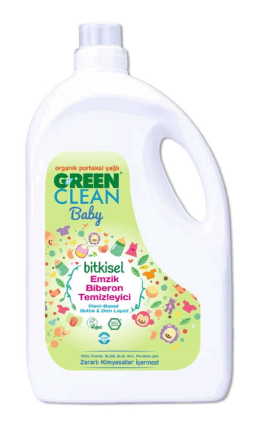 Çocuk Green Clean Baby Bitkisel Emzik Biberon Temizleyici 2750ml
