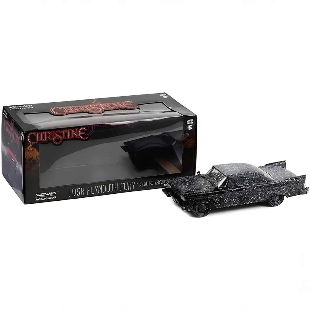 Greenlight 1:24 Christine 1958 Plymouth Fury Scorched Version - Görsel 2