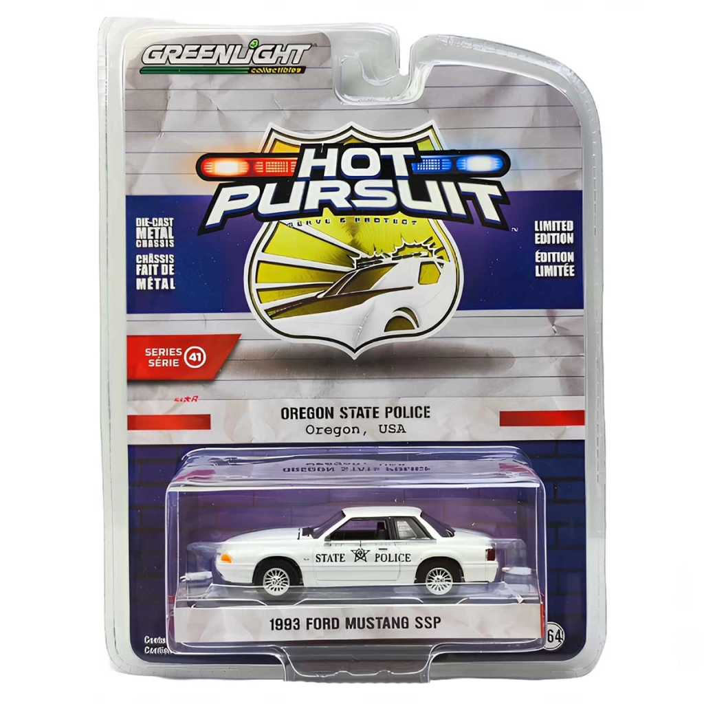 Çocuk Greenlight 1/64 1993 Ford Mustang SSP - Görsel 2