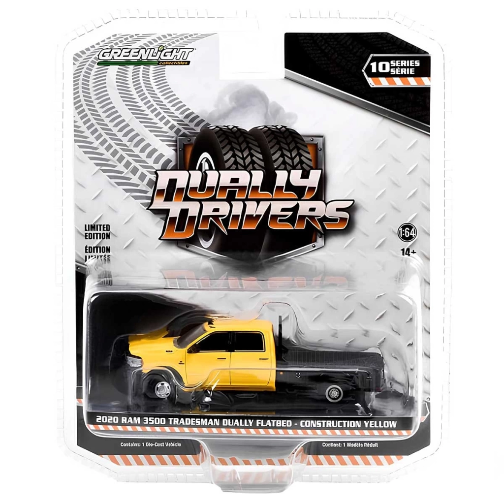 Greenlight 1/64 2020 RAM 3500 Tradesman Dually Flatbed - Görsel 2