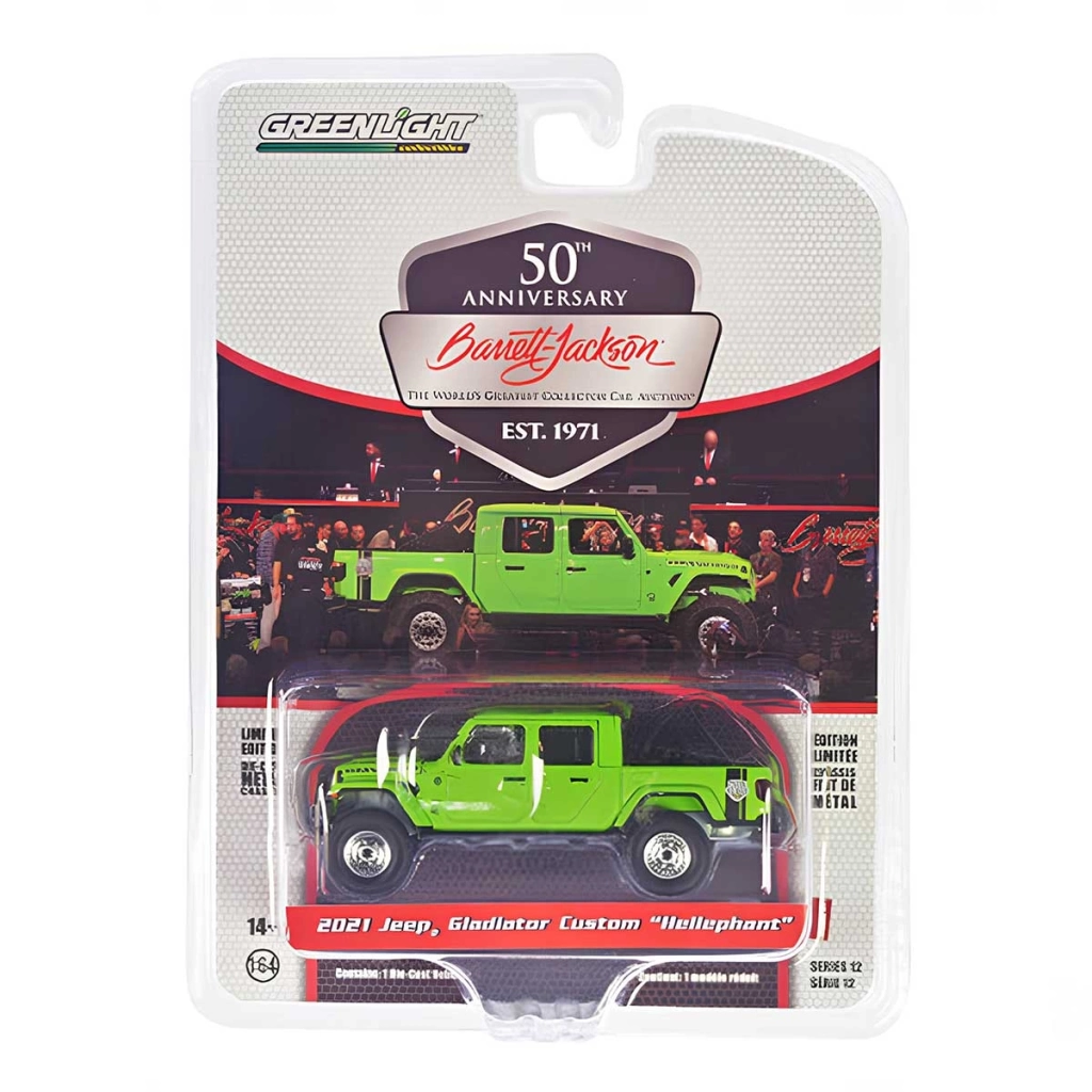 Greenlight 1/64 2021 Jeep Gladiator Custom Hellephant - Görsel 2