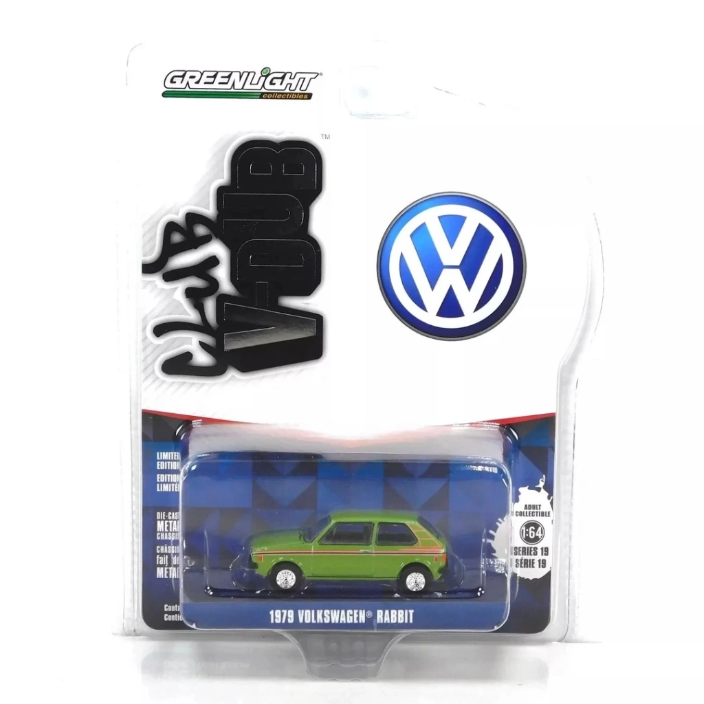 Eğitici Oyuncak Greenlight 1/64 Club Vee-Dub Series 19- 1979 Volkswagen Rabbit - Görsel 2
