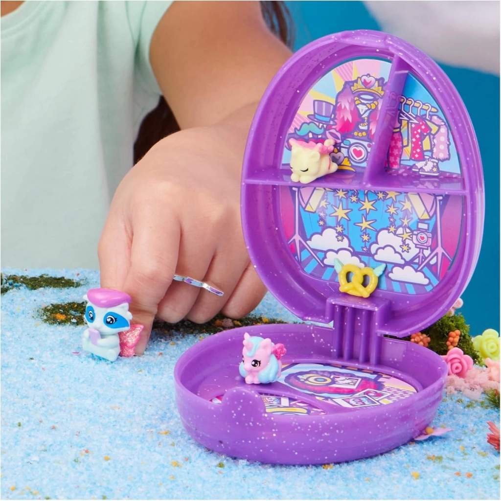 Çocuk Hatchimals Sürpriz 4 Karakterli Büyük Yumurta Oyun Seti - Görsel 5